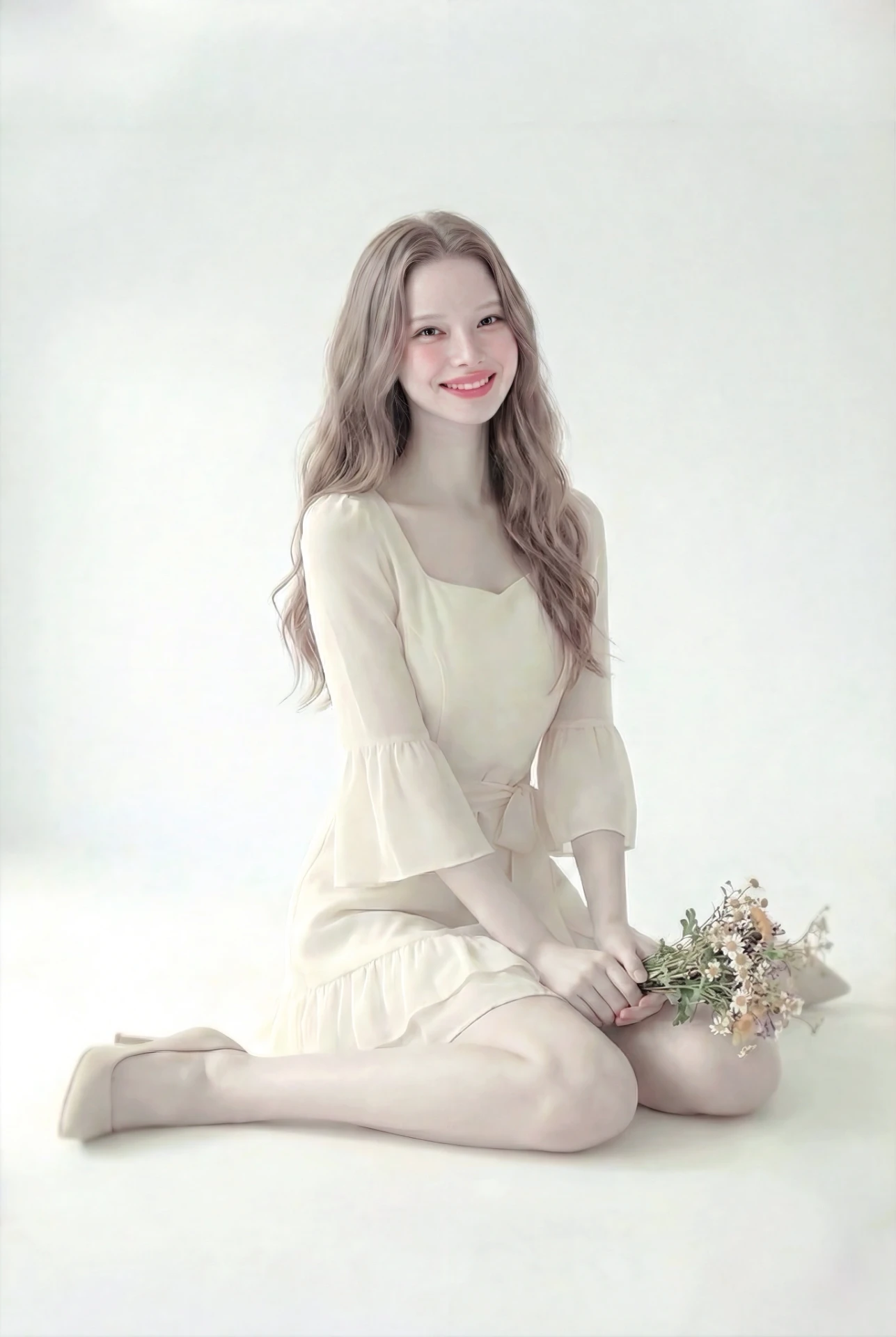 Fleur-Chiffonkleid 1